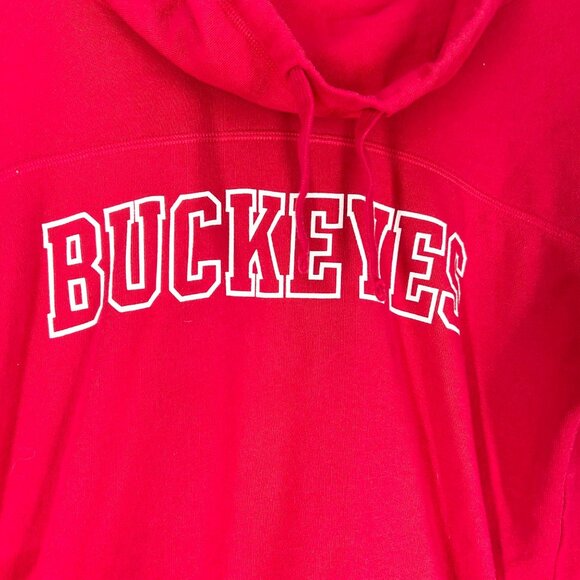 PINK VS Ohio State Pull Over Cowl Neck Sweatshirt - Picture 3 of 6